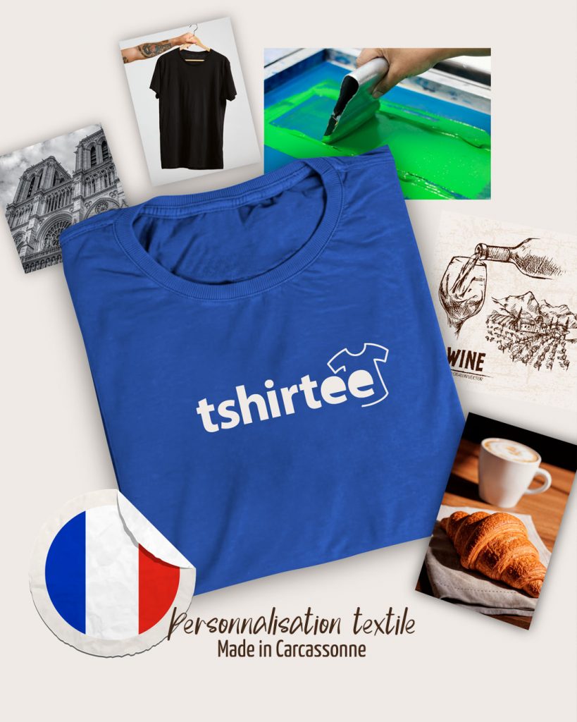 Teeshirt flocage carcassonne